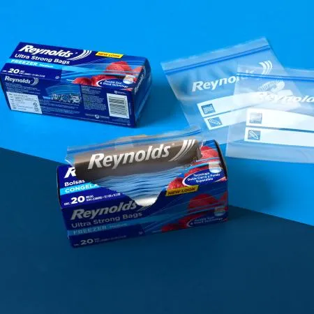 더블 지퍼백 냉동용 중형 20매 레이놀즈 이미지