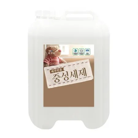 더푸룸 액체세제 중성 13L 대용량 울 세탁세제 