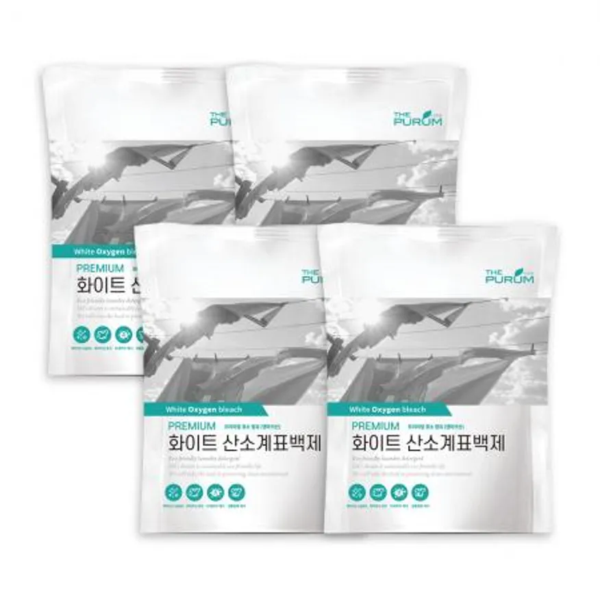 더푸룸 산소계표백제 3.8kg 4개 대용량 애벌빨래 세탁세제 이미지