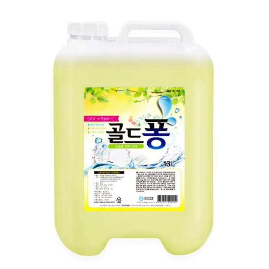 더푸룸 주방세제 골드퐁 13L 대용량 설거지 세제 이미지