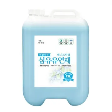 더푸룸 비건 섬유유연제 에이프릴향 13L 대용량 향기좋은 세제