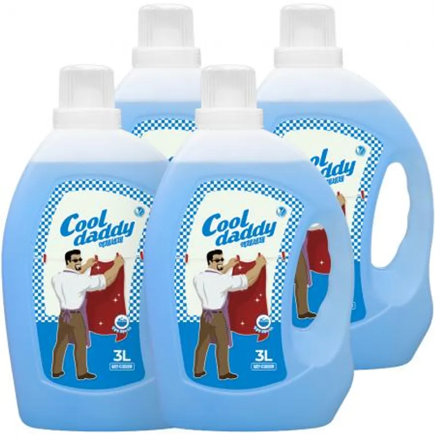 미네랄 탄산 쿨대디 액체세제 3L 프루티키스향 실내건조 세탁세제 이미지