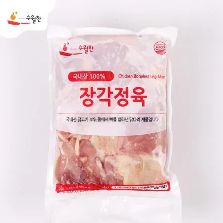 [소비기한 2026-07-30] 국내산 장각정육 12kg, 1kg 12개