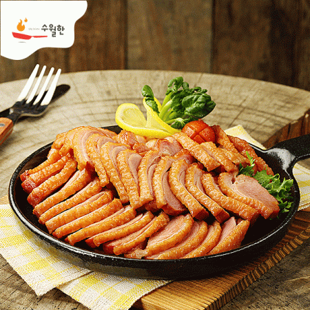 슬라이스오리훈제 2.4kg, 800g * 3개 이미지