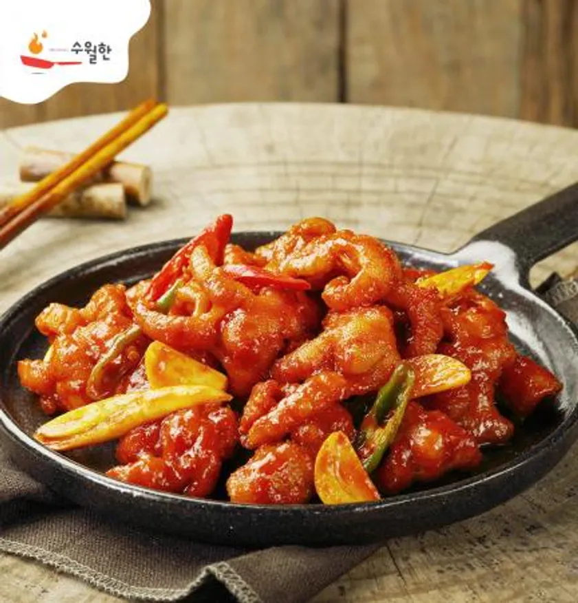 양념무뼈닭발(수입산) 7kg, 350g * 20개 이미지