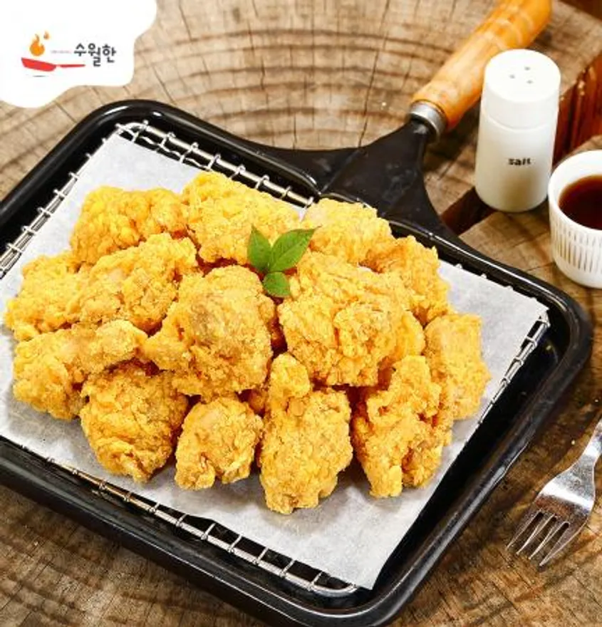 수월한 순살치킨 3kg, 1kg * 3개 이미지