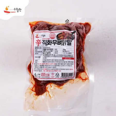 직화무뼈닭발 7.5kg, 250g * 30개 이미지