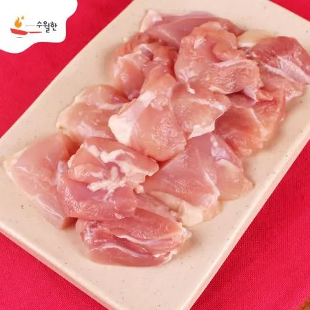 염지된 순살 조각정육 10kg, 500g * 20개 이미지