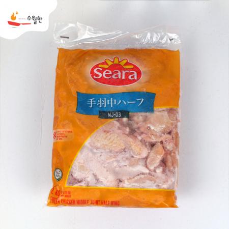 요즘 핫한 테바나카, SEAEA, 씨에라 미들윙(하프컷) 2kg 6개