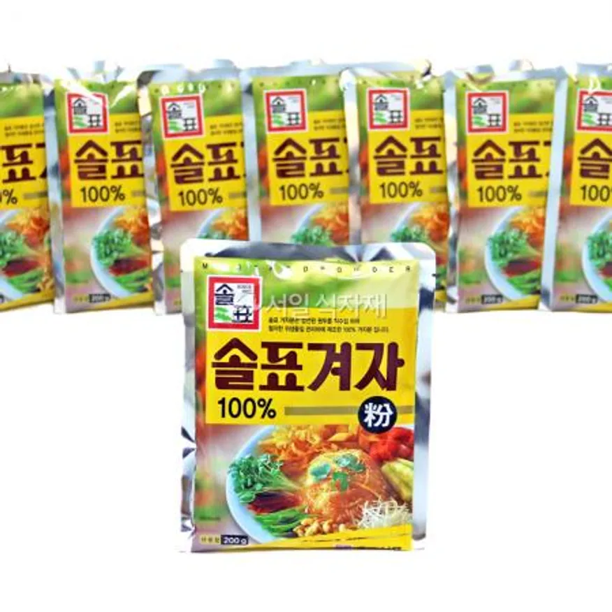 솔표 겨자분 겨자가루 200g 이미지