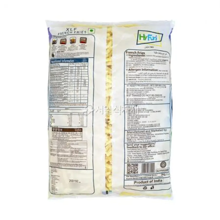에디녹스 하이펀 XLF 슈스트링 막대 감자 튀김 2kg 이미지