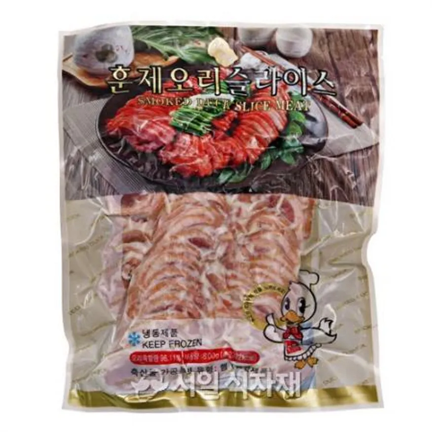 삼아 훈제 오리 슬라이스 800g (냉동) 이미지