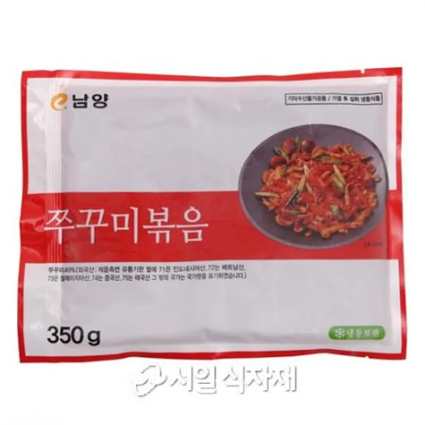 냠냠 쭈꾸미 볶음 350g 양념 주꾸미 요리 밀키트 안주 이미지