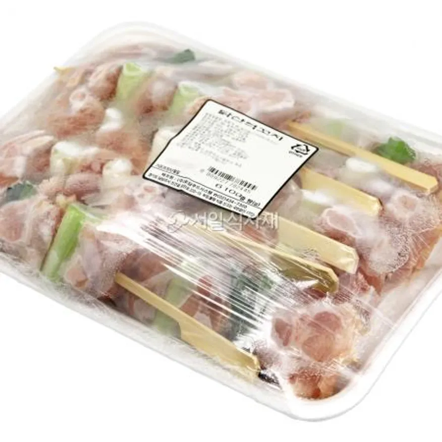토담푸드 닭 산적 꼬치 610g (10개입) 바베큐 구이 안주 간식 이미지