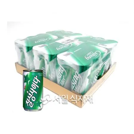 칠성 사이다 뚱 캔 제로 업소용 355ml X 24개 1박스 청량 탄산 음료