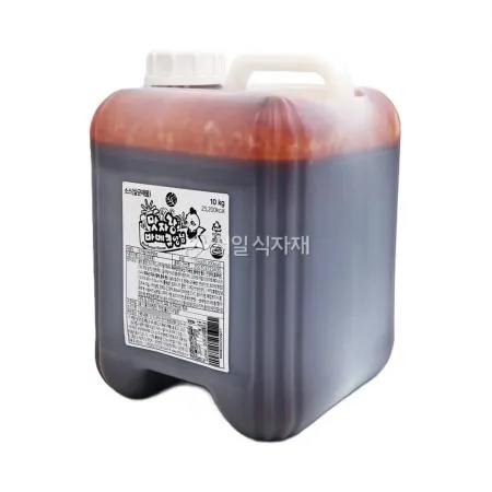 백호식품 맛자랑 바베큐 양념 소스 10kg 이미지