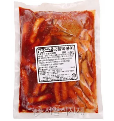 안주세상 국물 떡볶이 400g 분식 간식 안주 사이드 밀키트 간편식