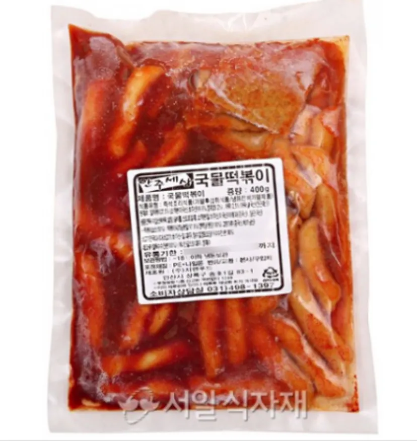 안주세상 국물 떡볶이 400g 이미지