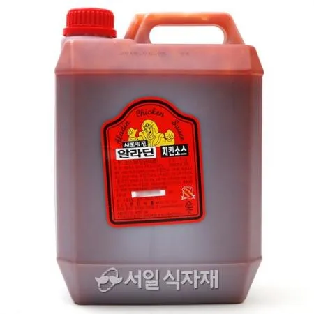 한신식품 알라딘 치킨 소스 양념 매운 맛 5kg 업소용 대용량