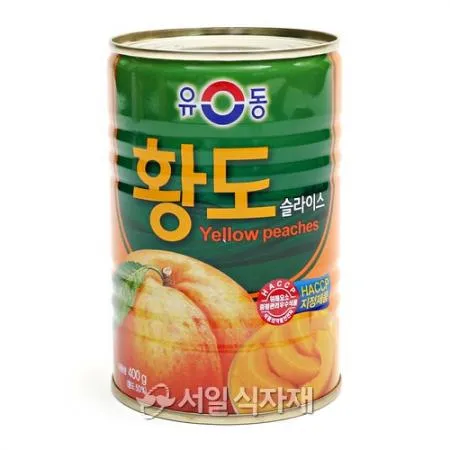 [유동] 황도 슬라이스 BOX 400gX24개 이미지