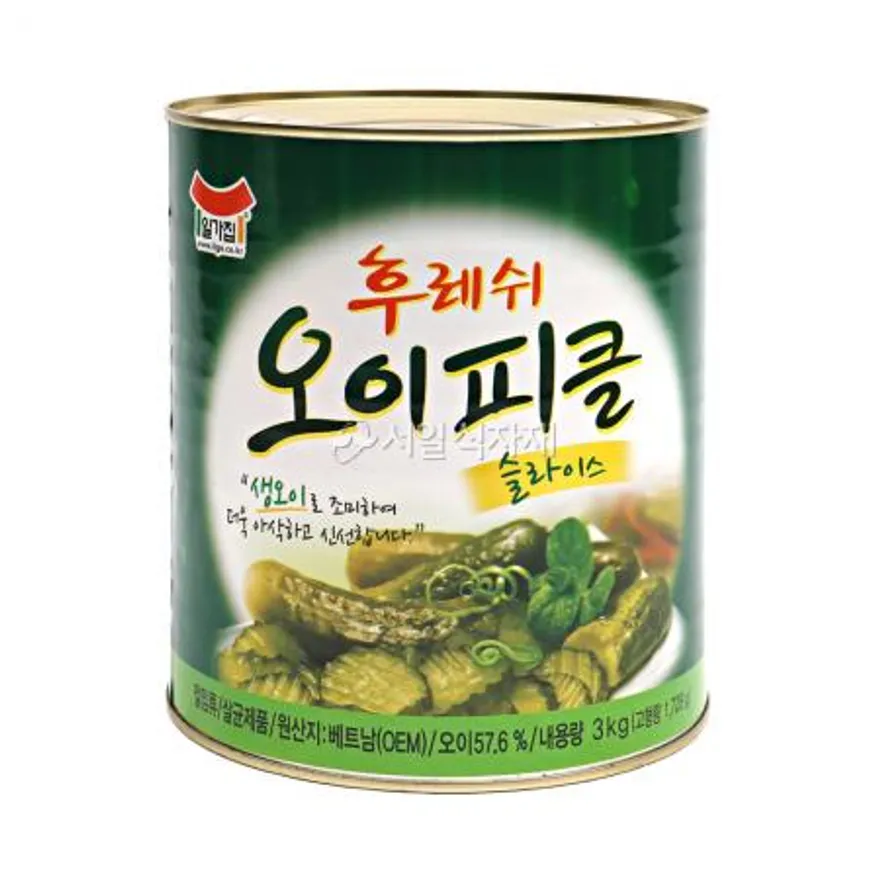 일가집 후레쉬 오이 피클 슬라이스 3kg 이미지