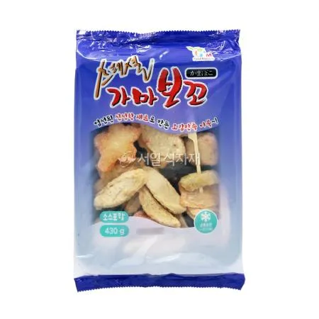 에스엠푸드 스페셜 가마보꼬 430g (소스 포함) 튀긴 어묵 오뎅 탕 전골