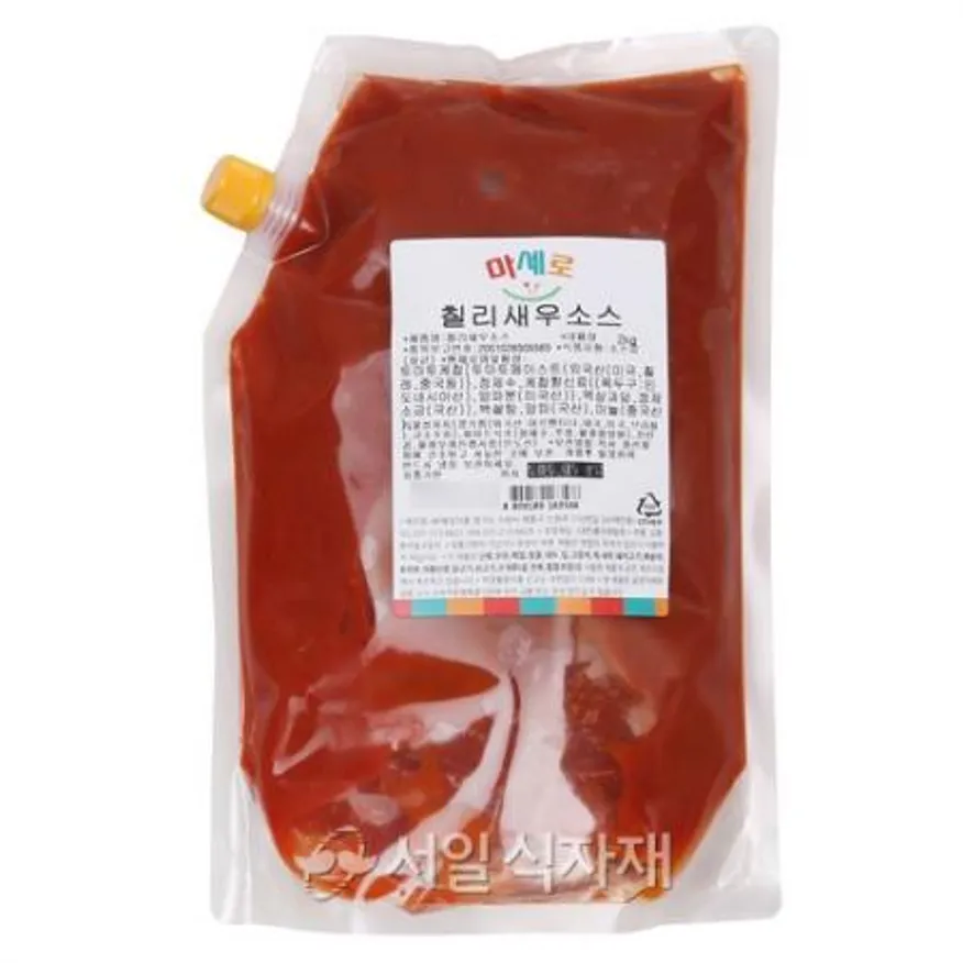 혜성식품 칠리 새우 소스 2kg 이미지