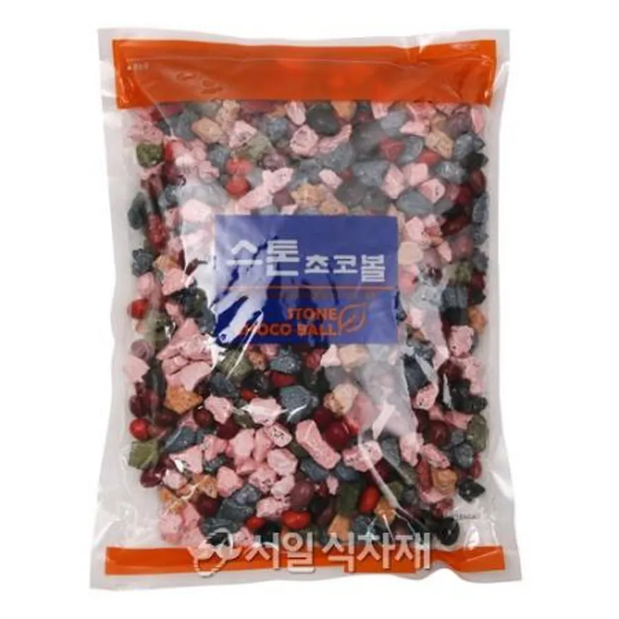 스톤 초코볼 초코락 1kg 이미지