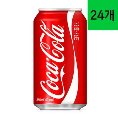 코카콜라 뚱 캔 업소용 355ml X 24개 1박스 청량 탄산 음료