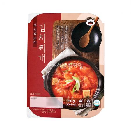 푸딩팩토리 얼큰 김치찌개 750g