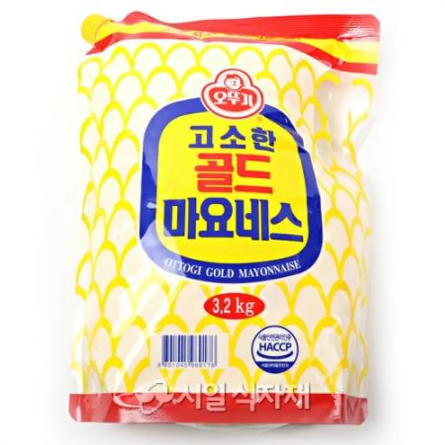 오뚜기 고소한 골드 마요네즈 스파우트팩 3.2kg 이미지
