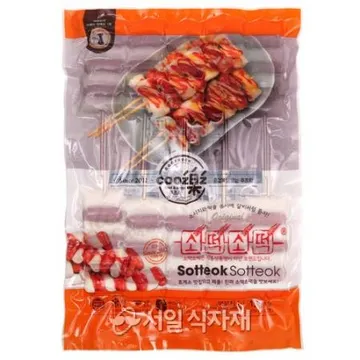 쿠즈락 휴게소 소떡소떡 1.3kg (130gX10개)