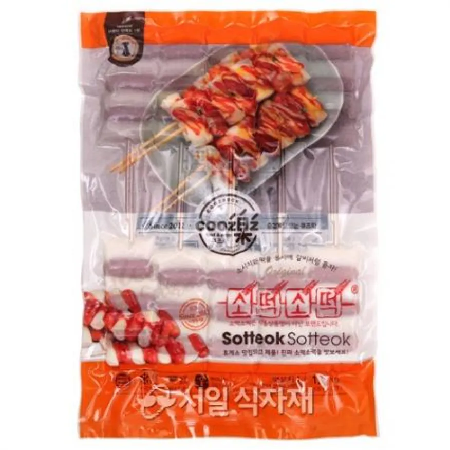 쿠즈락 휴게소 소떡소떡 1.3kg (130gX10개) 이미지