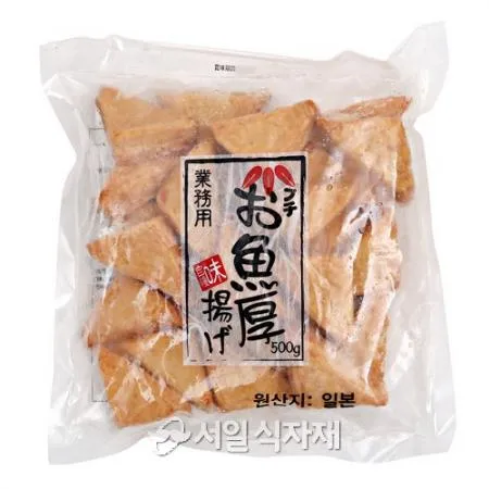 모노 생선 두부 튀김 500g (20gX25개) 푸치 오사카나 이쯔아게 일본 일식 어묵 오뎅 안주