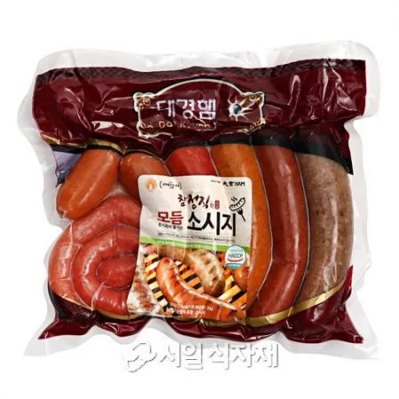 대경햄 참정직한 모듬 소시지 (모둠 소세지) 390g (냉동)