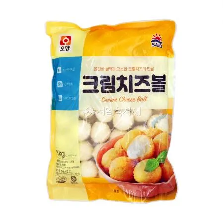 사조 오양 크림 치즈볼 1kg (25gX40개)