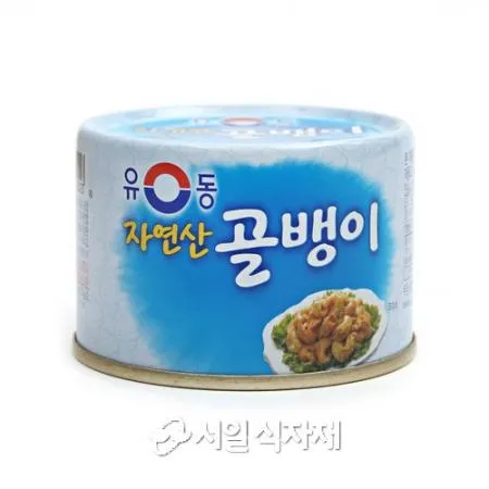 유동 자연산 골뱅이 통조림 140g