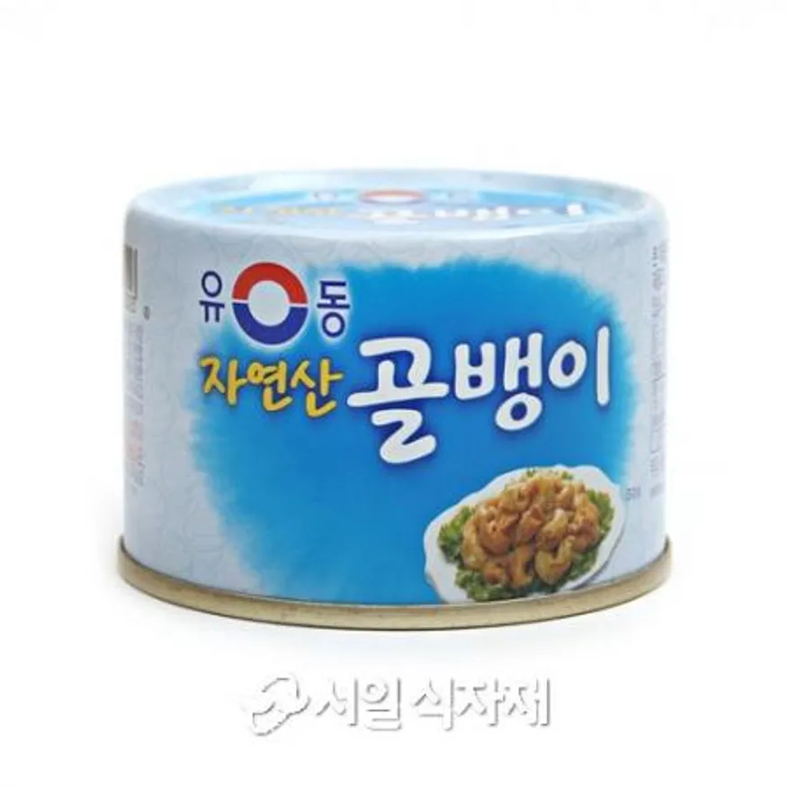 유동 자연산 골뱅이 통조림 140g 이미지