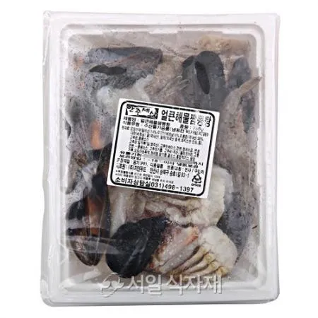안주세상 얼큰 해물 짬뽕탕 750g 탕 요리 간편식 밀키트 안주 야식 캠핑