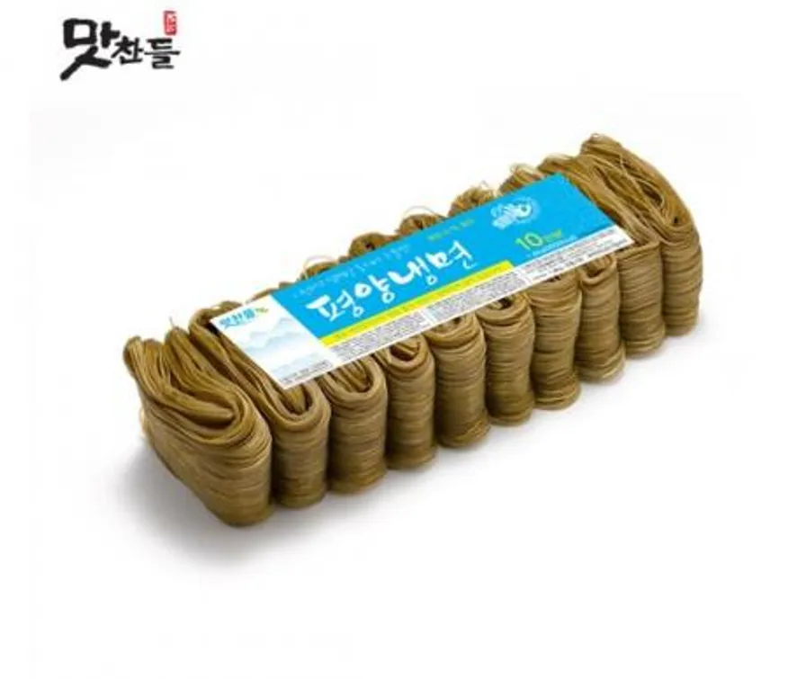 맛찬들 백미 평양 냉면 2kg (10인분) 사리 사리면 이미지