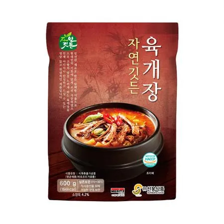 선봉식품 자연깃든 육개장 600g (상온)