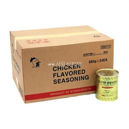 코리아제니스 레벤 닭고기맛 분말 시즈닝 680gX24개 1박스