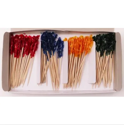 [도미표] 꽃요지/긴 이쑤시개 (120pcs) BOX 20개 이미지