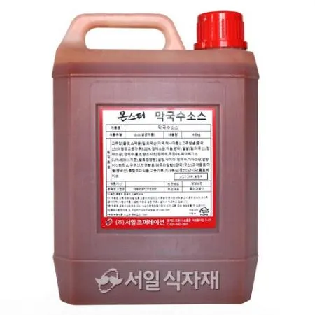 [몬스터] 막국수 소스 4.8kg 
