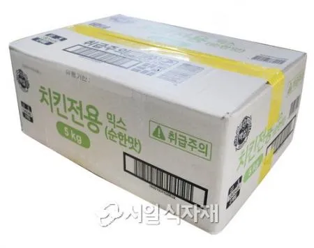 [백설] 치킨 파우더 순한맛 BOX 5kgX2ea  이미지