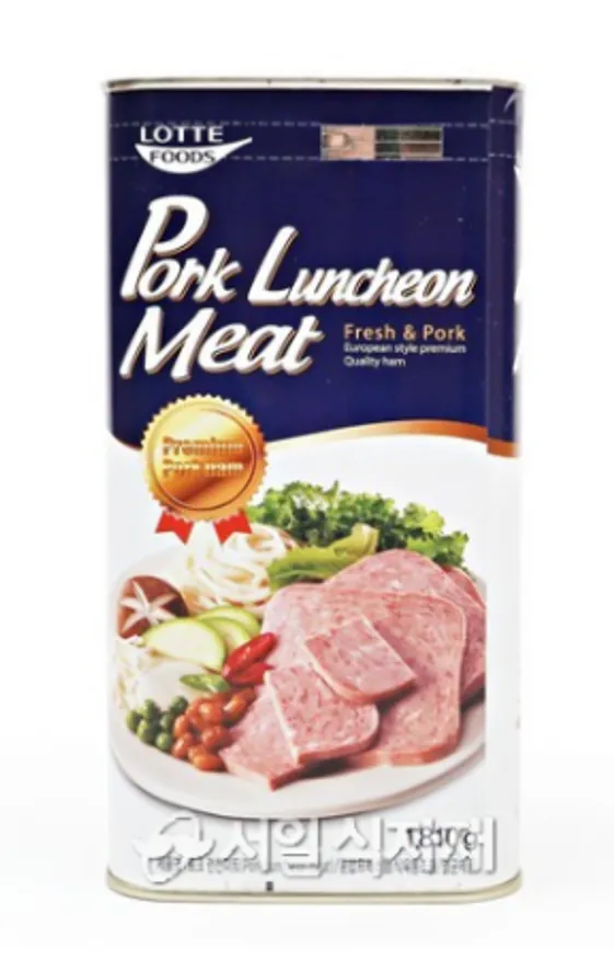 롯데푸드 포크 런천미트 부대찌개햄 대용량 업소용 1.81kg 이미지