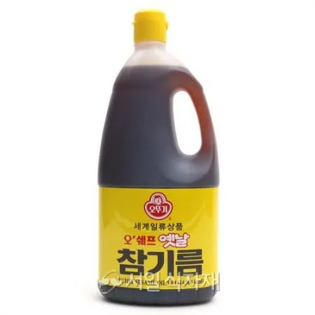 오뚜기 오쉐프 옛날 참기름 1.8L 업소용 식당용 대용량