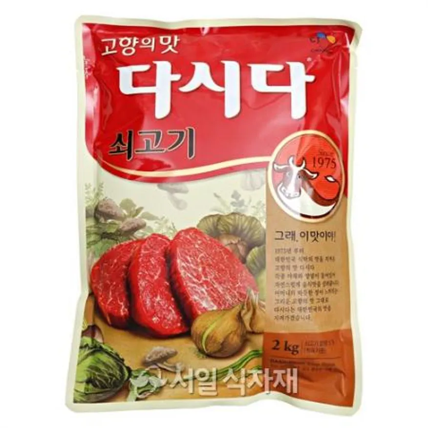 백설 고향의맛 다시다 쇠고기 2kg 이미지
