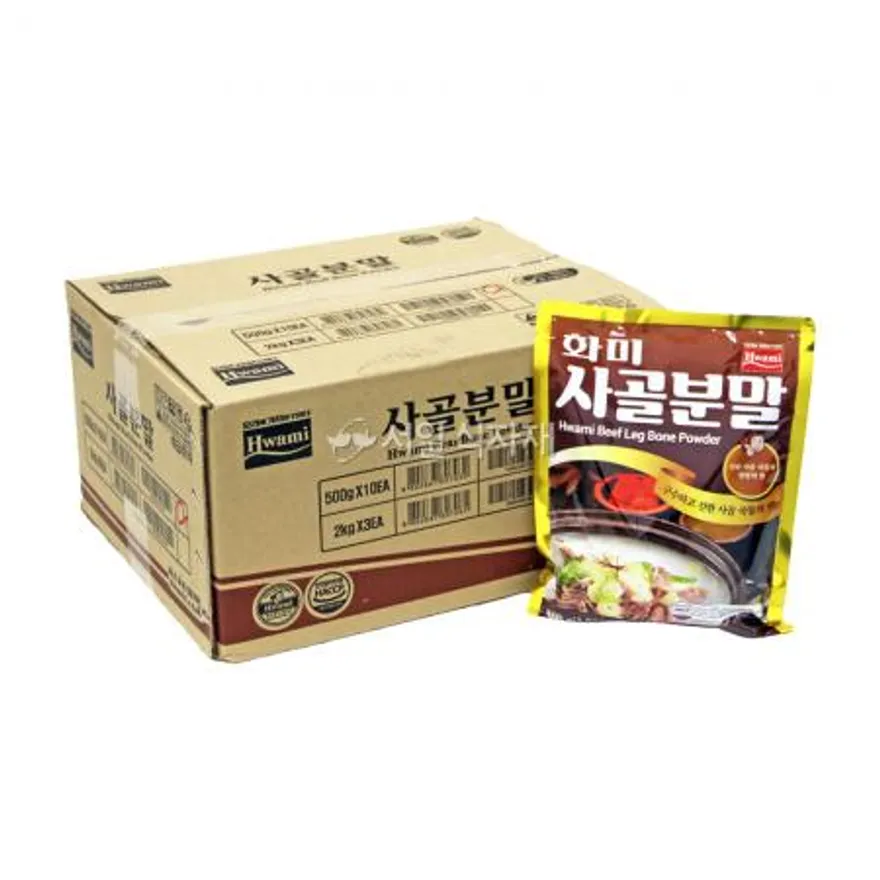 화미 사골 분말 가루 500g 이미지
