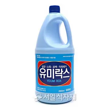 웅진산업 유미 락스 2L 살균 소독 표백 악취 제거 화장실 청소 세제